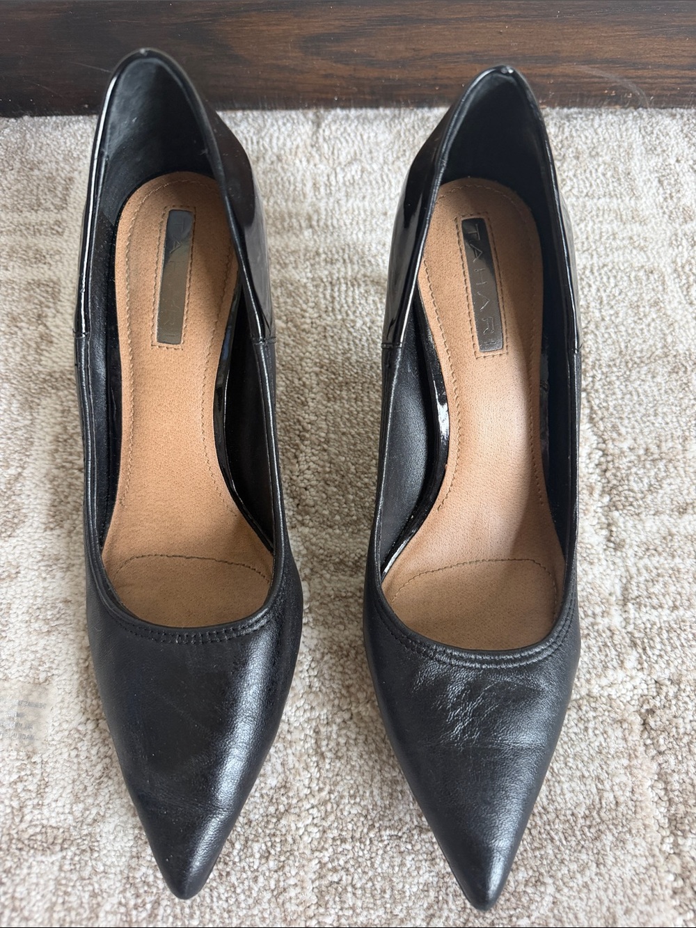 Black Pointed-Toe Women’s Pumps - size 7.5